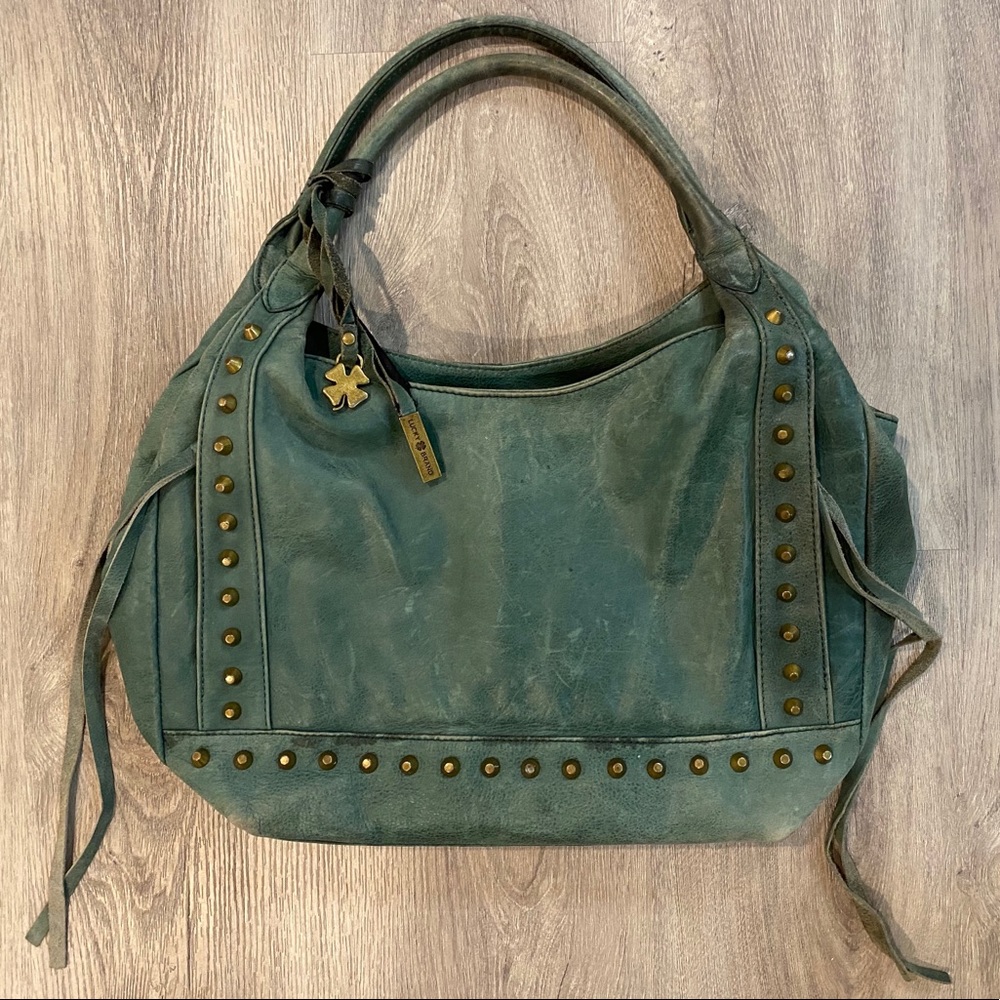 Vintage, Leather Lucky Brand Shoulder Bag